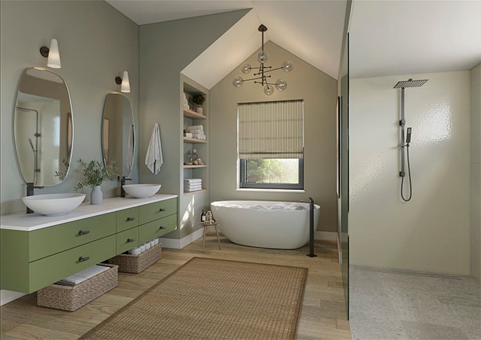 The British Stripe Co. Mary, Highlands No.1 - Twist&Fit Roman Blind - Image 7